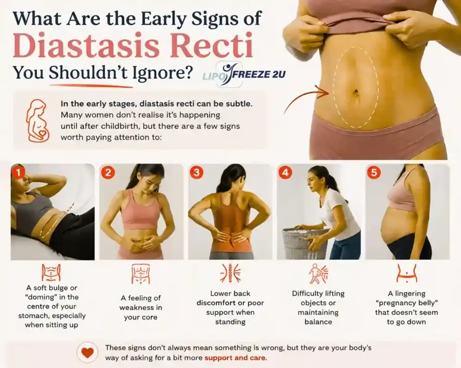 What Are the Early Signs of Diastasis Recti You Shouldn’t Ignore Reigate?
